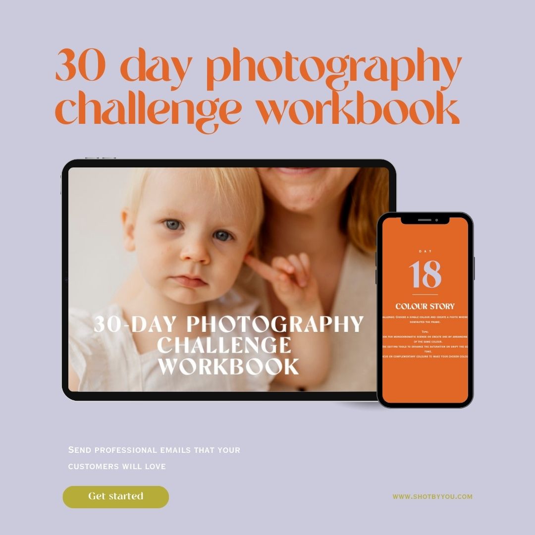 30 day photography workbook challenge