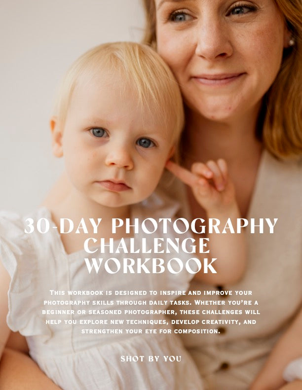 30 day photography workbook challenge